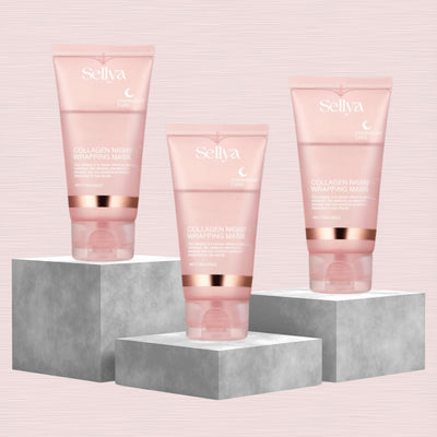 SELLYA® - Crème Masque de Nuit au Collagène